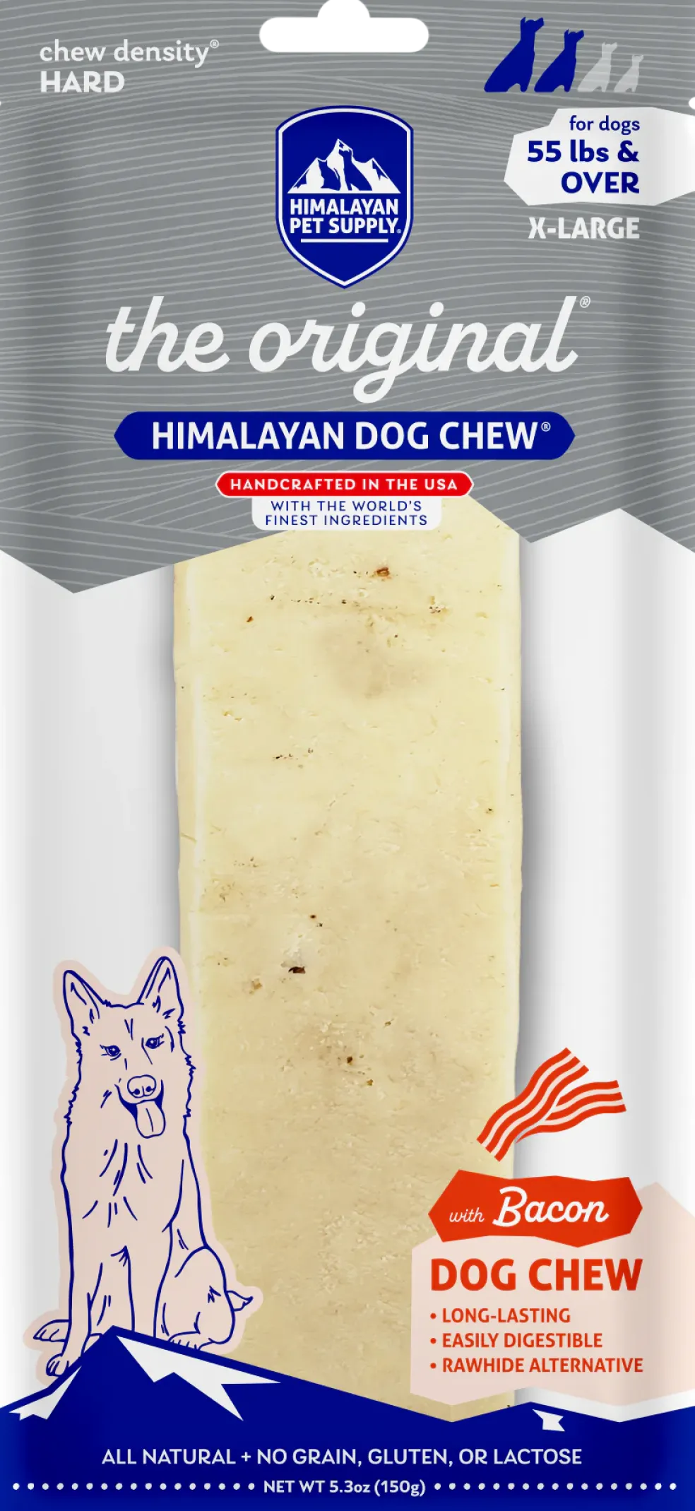 Himalayan Pet Supply Himalayan Dog Chew with Bacon for Dogs