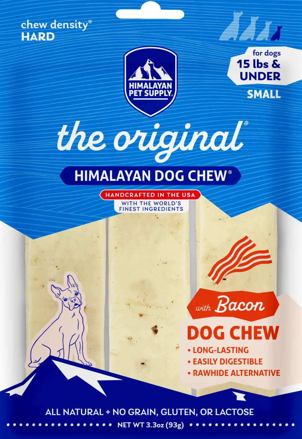 Himalayan Pet Supply Himalayan Dog Chew with Bacon for Dogs