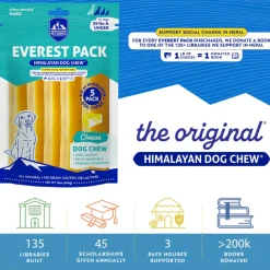 Himalayan Pet Supply Himalayan Dog Chew Original Yak Cheese Chew for Dogs