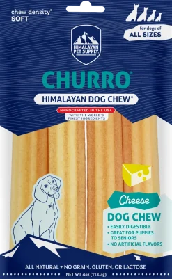 Himalayan Pet Supply yakyCHURRO Cheese Dog Chews (4 ct)