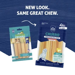 Himalayan Pet Supply yakyCHURRO Cheese Dog Chews (4 ct)