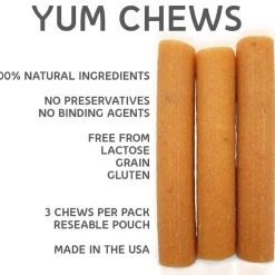 Himalayan Pet Supply yakyYUM with Bacon Dog Chews (4 ct)