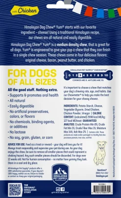 Himalayan Pet Supply yakyYUM with Chicken Dog Chews
