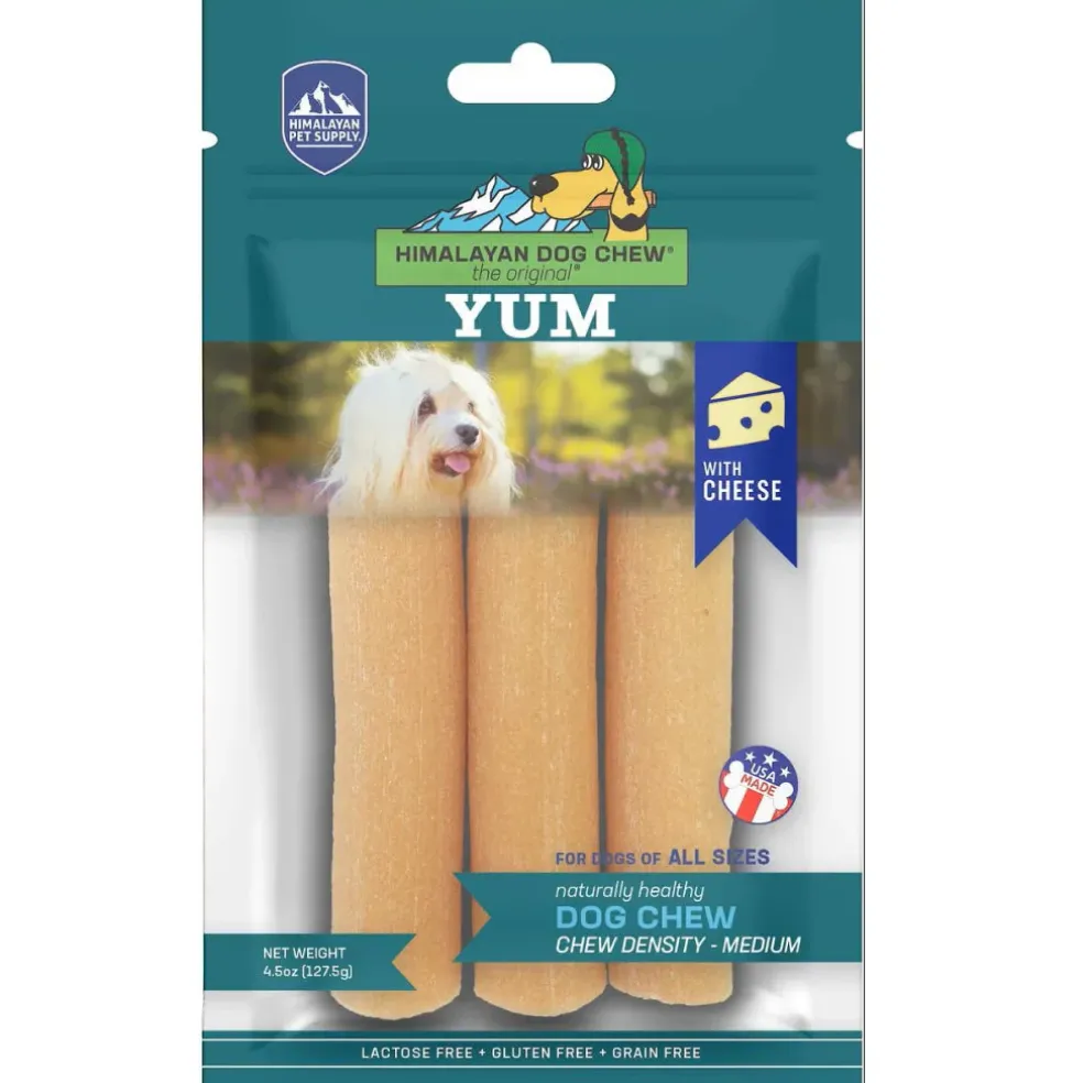 Himalayan Pet Supply yakyYUM Cheese Dog Chews (4 ct)