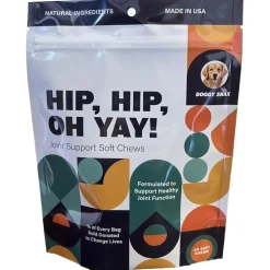 Hip Hip Oh Yay Joint Support Soft Chews for Dogs, 60-count