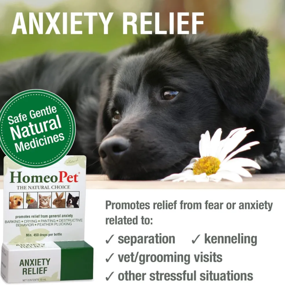 HomeoPet Anxiety Relief For Cats & Dogs (15 ml)