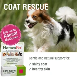 HomeoPet Coat Rescue Only Smelly Coats for Small Animals, 15-ml