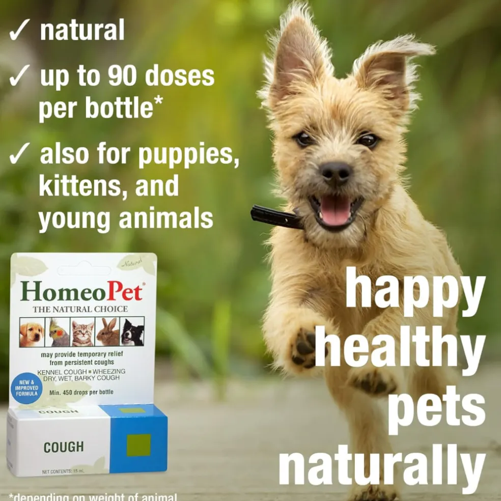 HomeoPet Cough Relief For Pets (15 ml)