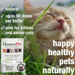 HomeoPet Feline Anxiety Relief For Cats (15 ml)