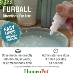 HomeoPet Feline Furball For Cats (15 ml)