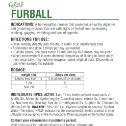 HomeoPet Feline Furball For Cats (15 ml)