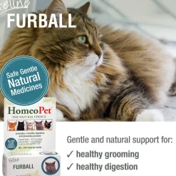 HomeoPet Feline Furball For Cats (15 ml)