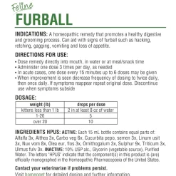 HomeoPet Feline Furball For Cats (15 ml)