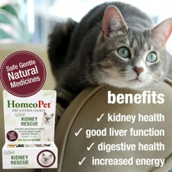 HomeoPet Feline Kidney Rescue, 15-ml
