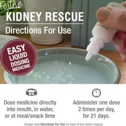 HomeoPet Feline Kidney Rescue, 15-ml