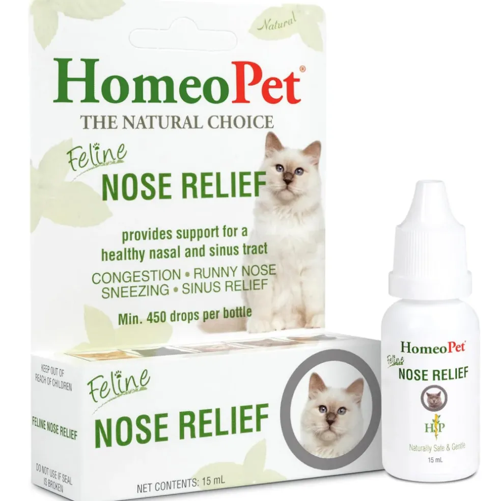 HomeoPet Feline Nose Relief For Cats (15 ml)