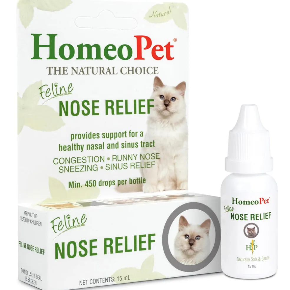 HomeoPet Feline Nose Relief For Cats (15 ml)