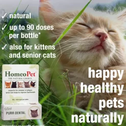 HomeoPet Feline Purr Dental for Cats (15 ml)