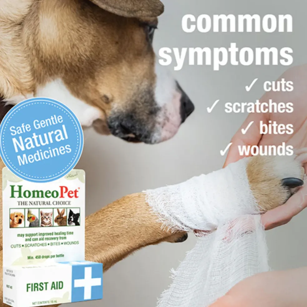 HomeoPet FIrst Aid for Pets, 15-ml
