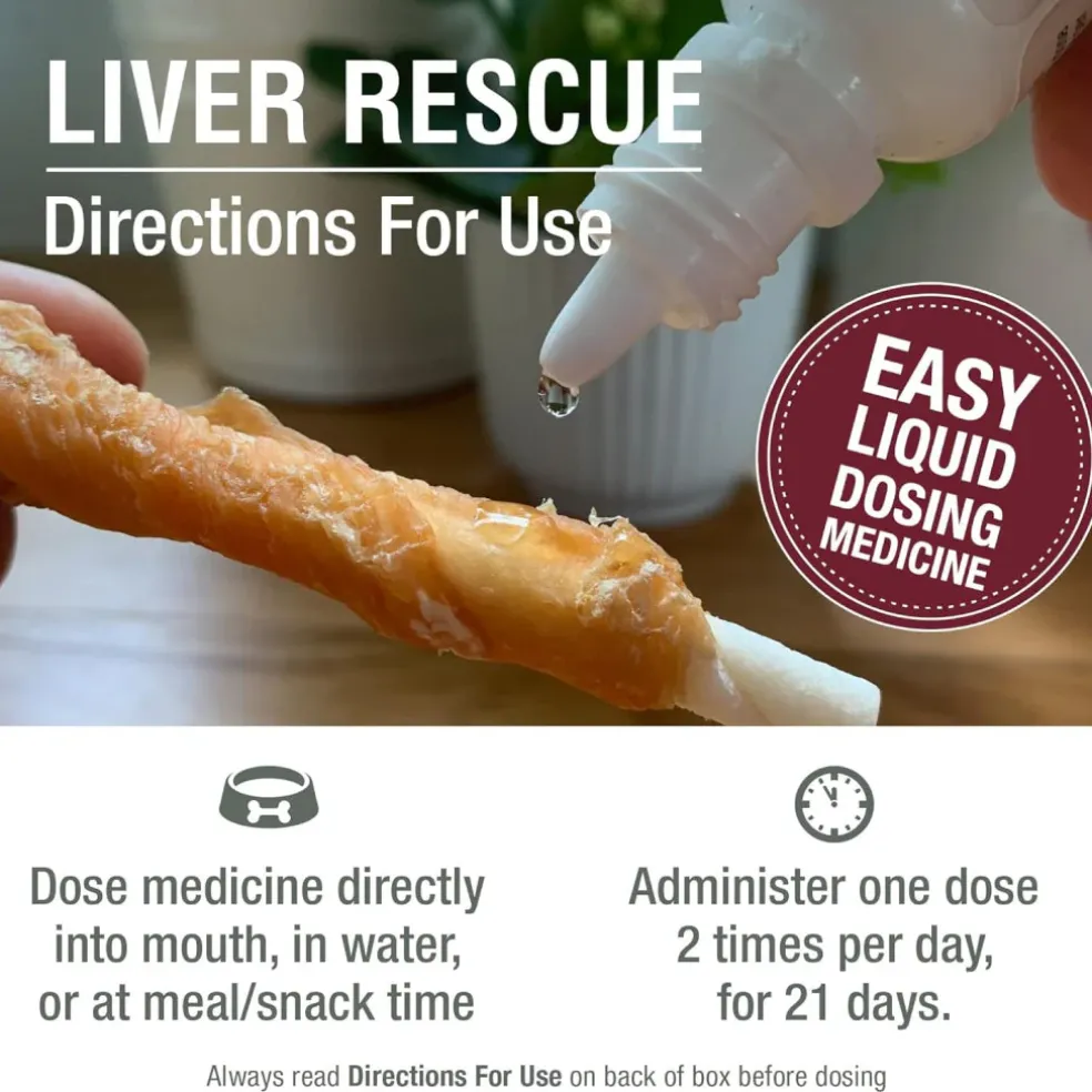 HomeoPet Liver Rescue For Pets (15 ml)