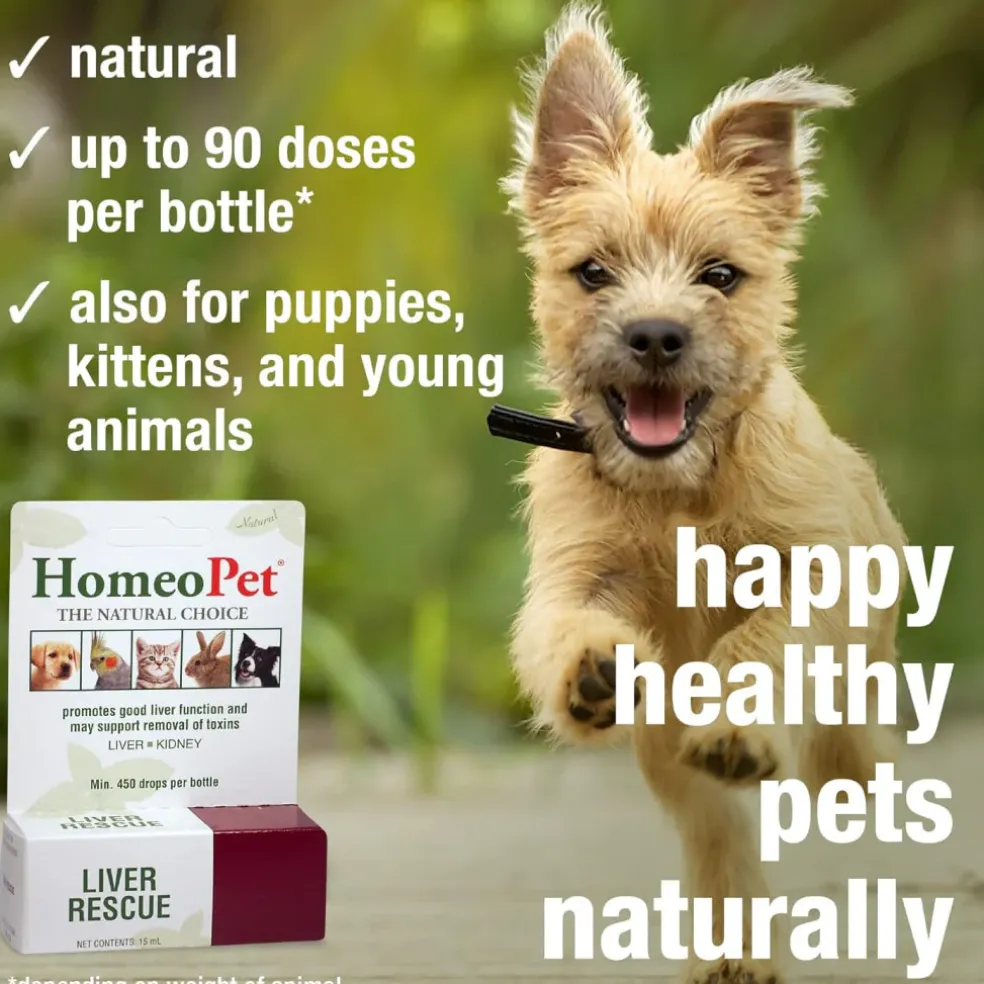 HomeoPet Liver Rescue For Pets (15 ml)