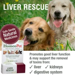 HomeoPet Liver Rescue For Pets (15 ml)