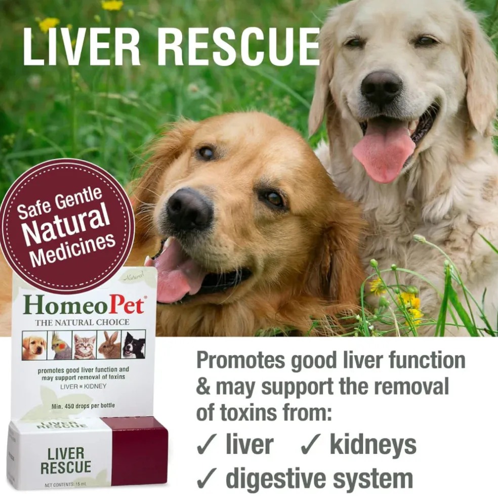 HomeoPet Liver Rescue For Pets (15 ml)