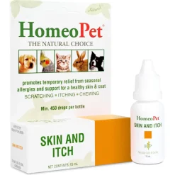 HomeoPet Skin & Itch Relief For Cats & Dogs (15 ml)