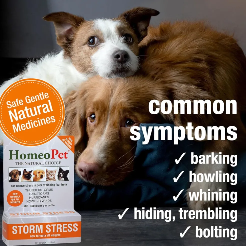 HomeoPet Storm Stress For Pets (15 ml)