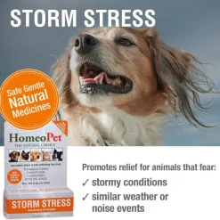 HomeoPet Storm Stress For Pets (15 ml)