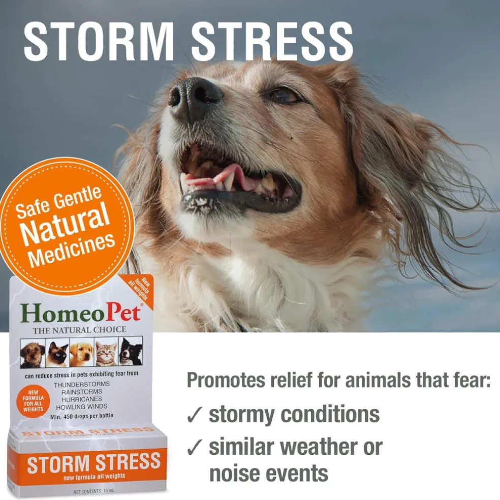 HomeoPet Storm Stress For Pets (15 ml)