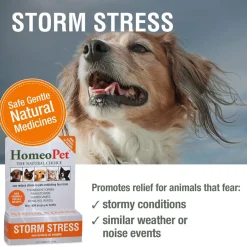 HomeoPet Storm Stress for Small Animals, 15-ml