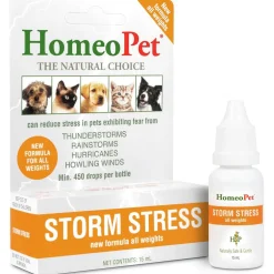 HomeoPet Storm Stress for Small Animals, 15-ml