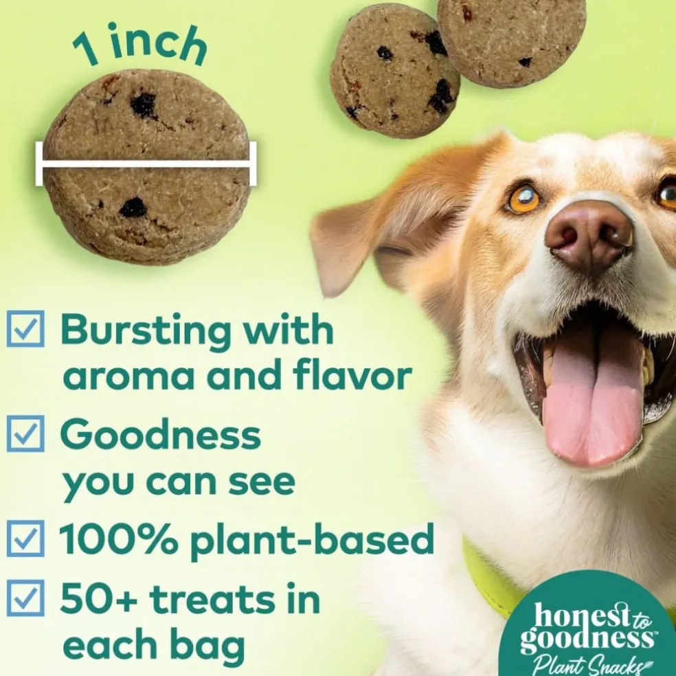 Honest To Goodness Golden Years Blueberry & Carrot Senior Care Treats For Dogs (8 oz)
