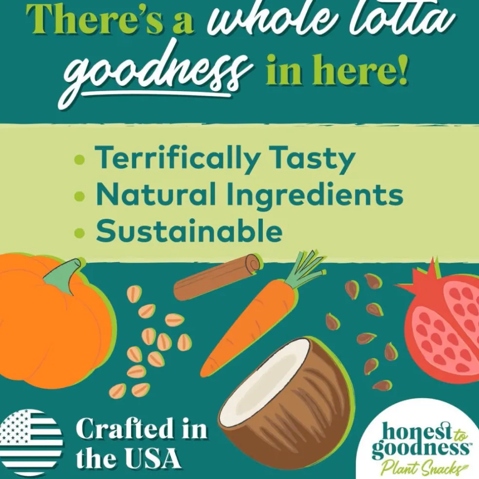 Honest To Goodness Way to Glow Coconut & Flax Recipe Skin & Coat Treats For Dogs (8 oz)
