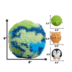 HuggleHounds HuggleSnuffles SnuffleSphere Puzzle Ball for Dogs