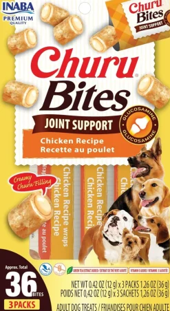 Inaba Churu Bites Joint Support Dog Treats (3 packs)