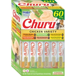 Inaba Churu Chicken Variety Pack Grain-Free Lickable Treat for Cats