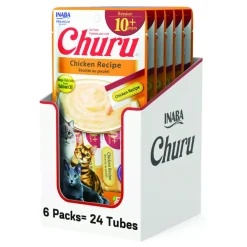 Inaba Churu for Senior 10+ Lickable Cat Treats (0.5-oz tube)