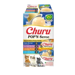 Inaba Churu Pop'n Serve Variety Pack Lickable Cat Treats
