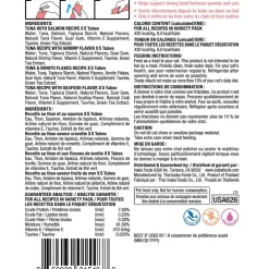 Inaba Churu Seafood Variety Pack Grain-Free Lickable Treat for Cats