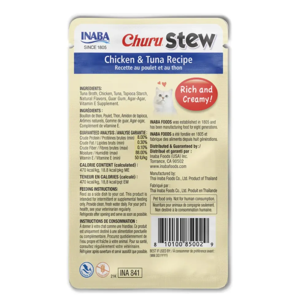 Inaba Churu Stew for Cats (1.4 oz x 12 puches)