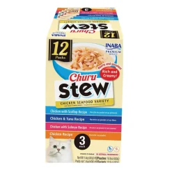 Inaba Churu Stew for Cats (1.4 oz x 12 puches)