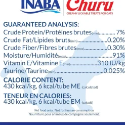 Inaba Churu Tuna Seafood Variety Pack Grain-Free Lickable Treat for Cats