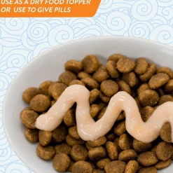 Inaba Churu Tuna with Scallop Puree Grain-Free Lickable Treat for Cats, 0.5-oz x 4-tubes