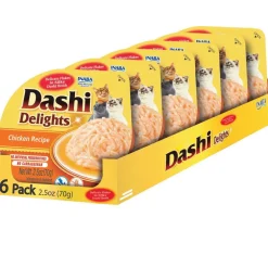 Inaba Dashi Delights Chicken Recipe in Broth Cat Food, 2.5-oz