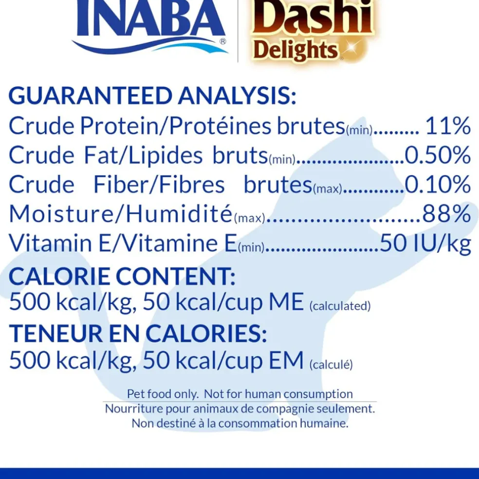 Inaba Dashi Delights Chicken Variety Pack in Broth Cat Food, 2.5-oz, pack of 12