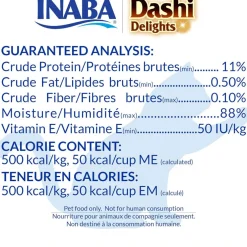 Inaba Dashi Delights Chicken with Cheese Recipe in Broth Cat Food, 2.5-oz