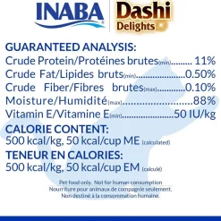 Inaba Dashi Delights Tuna Variety Pack in Broth Cat Food, 2.5-oz, pack of 12