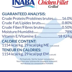 Inaba Grilled Chicken Fillet in Scallop Flavored Broth Cat Treat, 0.52-oz